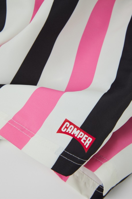 Swim Shorts Recycled Pet Striped Swim Shorts Exclusive Camper AU