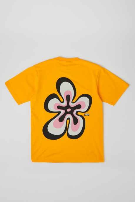 Exclusive Camper AU T-Shirt Orange Organic Cotton T-Shirt