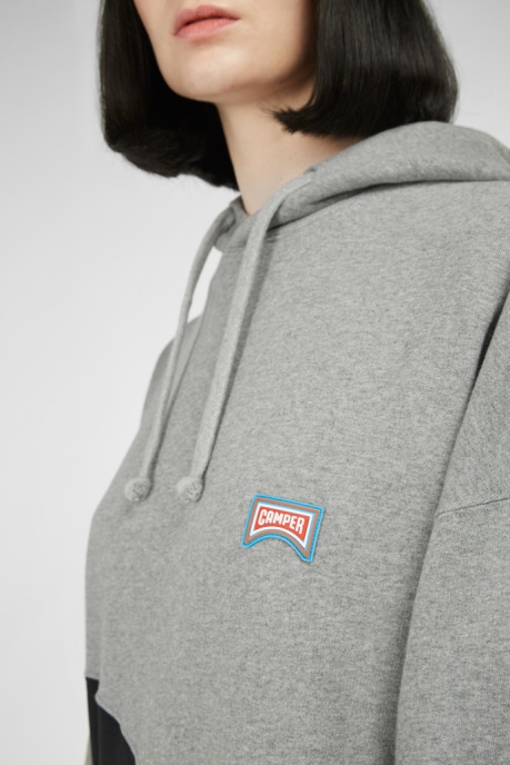 Hoodie Grey And Black Unisex Hoodie Camper AU New Arrivals