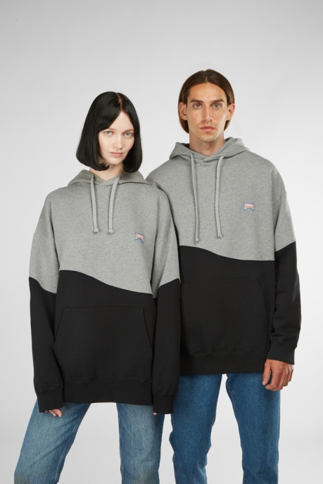 Hoodie Grey And Black Unisex Hoodie Camper AU New Arrivals