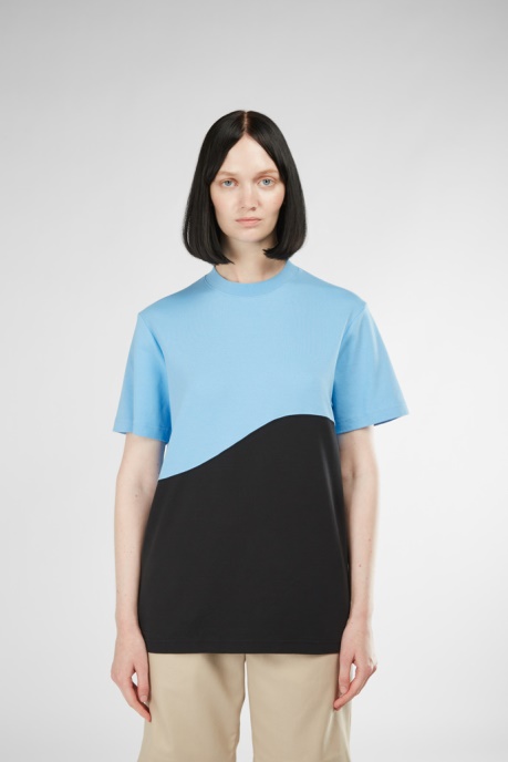 Camper AU Design T-Shirt Blue And Black Unisex T-Shirt