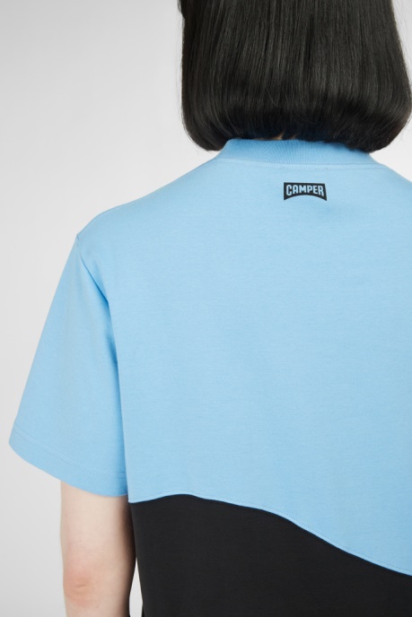 Camper AU Design T-Shirt Blue And Black Unisex T-Shirt