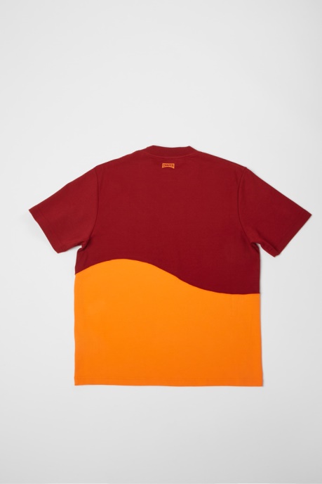 T-Shirt Burgundy And Orange Unisex T-Shirt Exclusive Camper AU