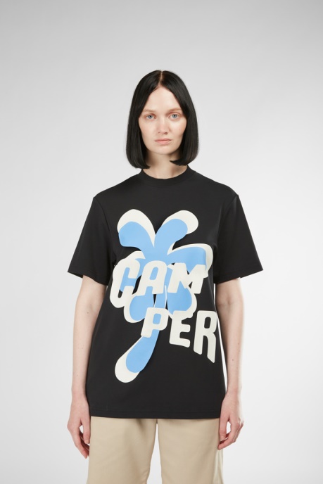 Design T-Shirt Black And Blue Printed Unisex T-Shirt Camper AU