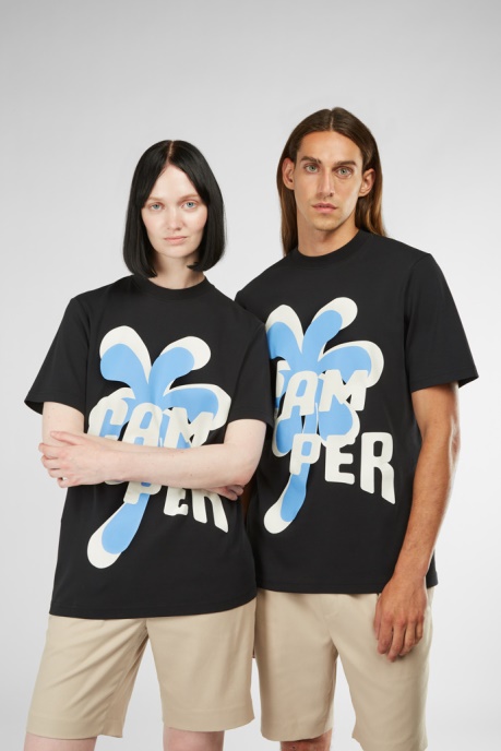 Design T-Shirt Black And Blue Printed Unisex T-Shirt Camper AU
