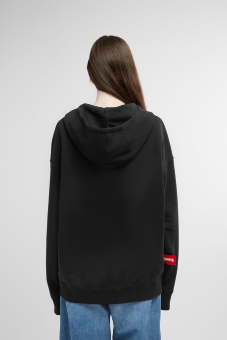 Hoodie Black Hoodie With Camper AU Logo