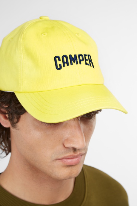 Cap Yellow Cap With Camper AU Logo