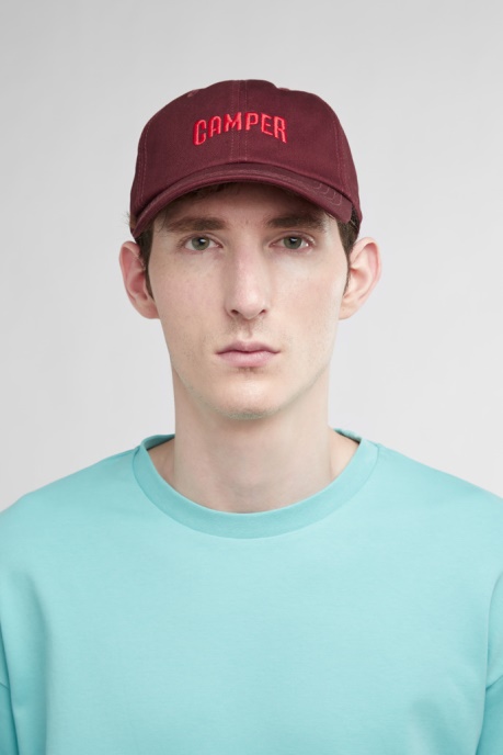 Cap Burgundy Cap With Camper AU Logo