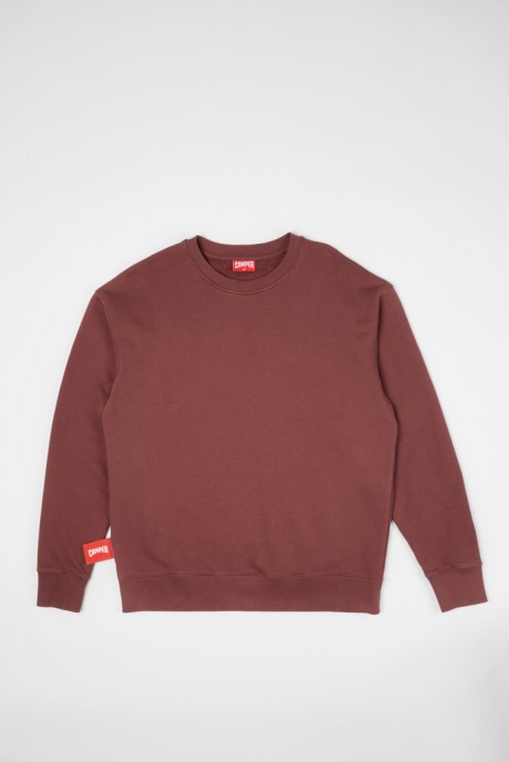 Exclusive Camper AU Sweatshirt Burgundy Sweatshirt With Horse Print