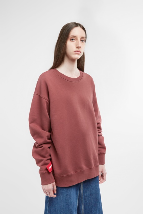 Exclusive Camper AU Sweatshirt Burgundy Sweatshirt With Horse Print