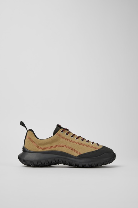 Camper AU Crclr Gore-Tex Beige Nubuck And Textile Sneakers For Women New Arrivals