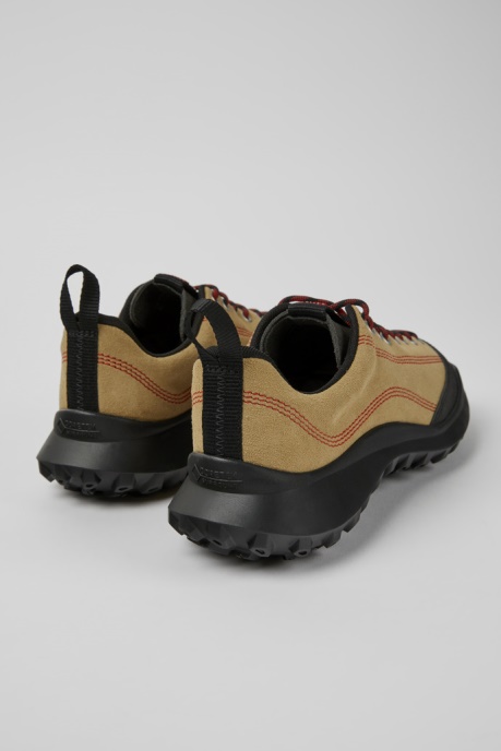 Camper AU Crclr Gore-Tex Beige Nubuck And Textile Sneakers For Women New Arrivals