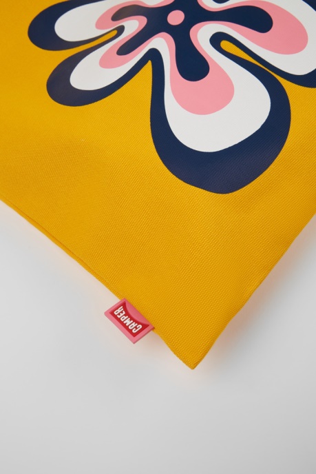 Camper AU Conmigo Orange Recycled Cotton Tote Bag New Arrivals