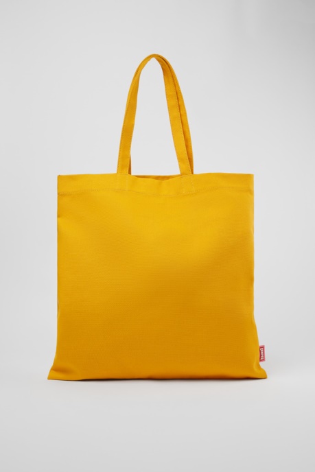Camper AU Conmigo Orange Recycled Cotton Tote Bag New Arrivals