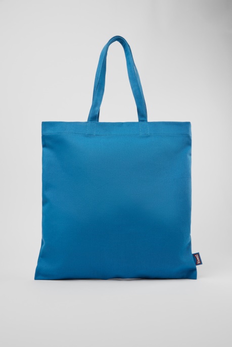 Conmigo Blue Recycled Cotton Tote Bag Camper AU New Arrivals