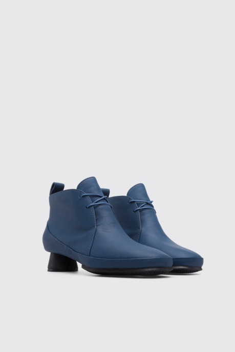 Exclusive Camper AU Alright Blue Lace Up Ankle Boot For Women