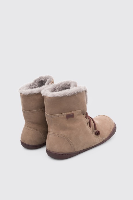 Design Peu Grey Ankle Boots For Women Camper AU