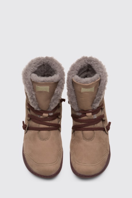 Design Peu Grey Ankle Boots For Women Camper AU