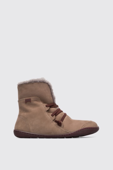 Design Peu Grey Ankle Boots For Women Camper AU
