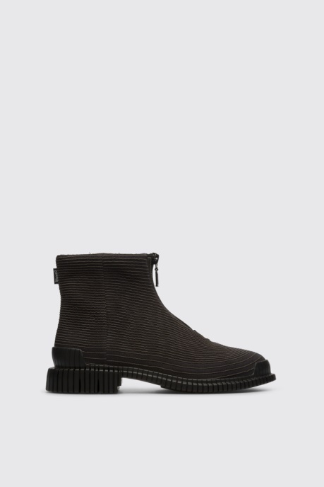 Exclusive Camper AU Pix Tencel Black Boot For Women With Zip