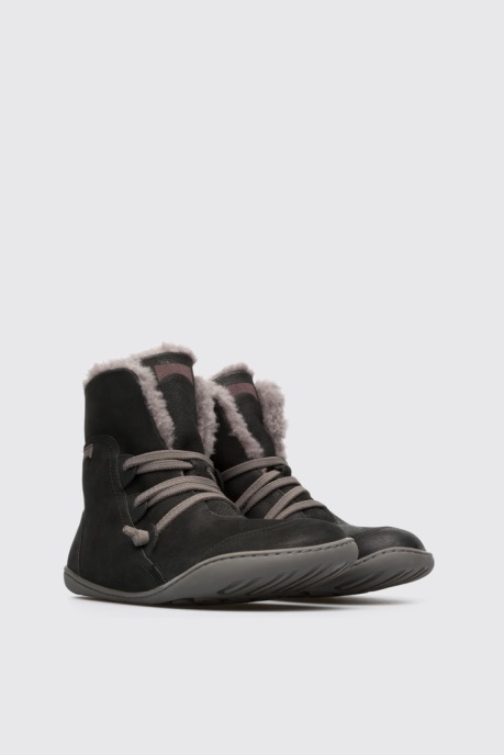 Peu Black Ankle Boots For Women Exclusive Camper AU