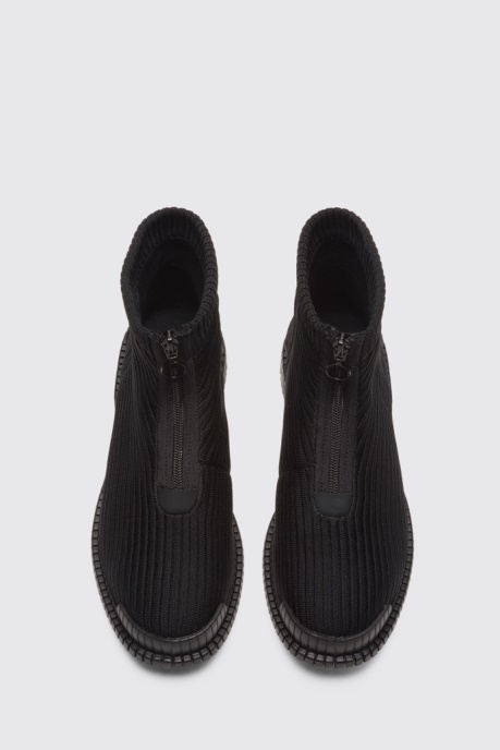 Camper AU Design Pix Black Ankle Boots For Women