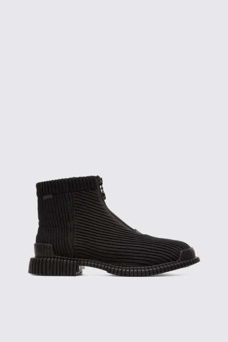 Camper AU Design Pix Black Ankle Boots For Women