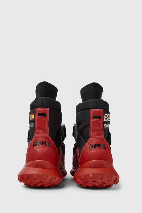Camper AU X Sailgp Gore-Tex Black And Red Boots For Women