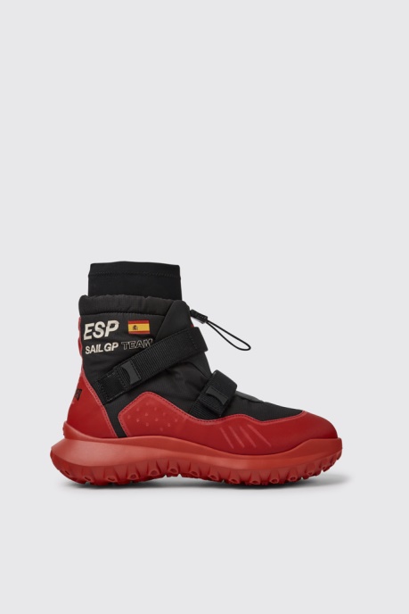 Camper AU X Sailgp Gore-Tex Black And Red Boots For Women