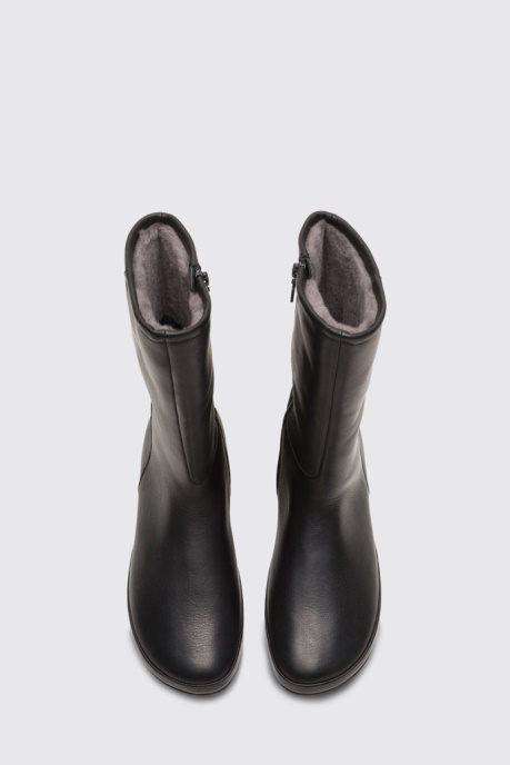 Camper AU Design Right Black Mid Boot For Women