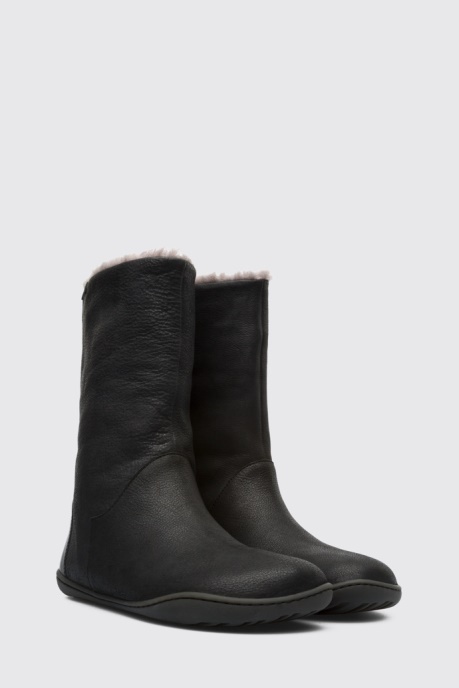 Design Peu Black Boots For Women Camper AU