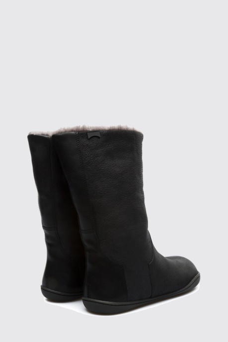 Design Peu Black Boots For Women Camper AU