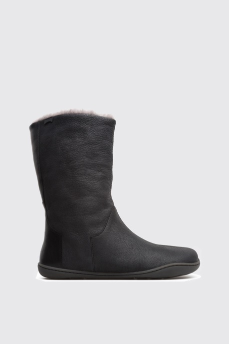 Design Peu Black Boots For Women Camper AU