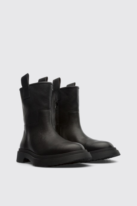 Walden Women's Black Zip Boot Camper AU New Arrivals