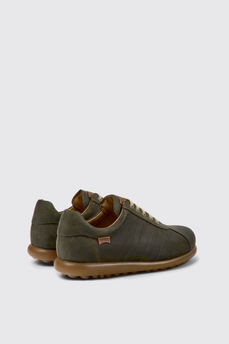 Exclusive Camper AU Pelotas Green Nubuck Sneakers For Men