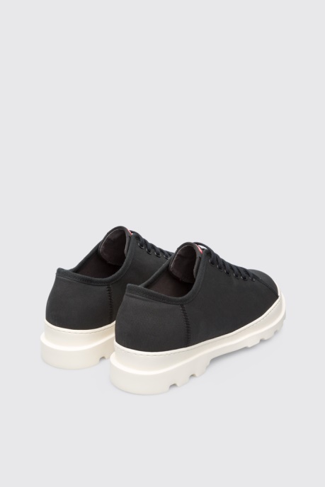 Camper AU Brutus Black Textile Shoe For Men New Arrivals