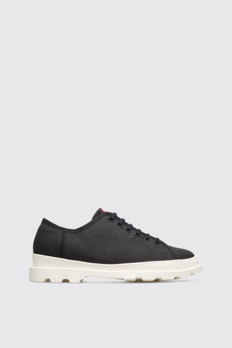 Camper AU Brutus Black Textile Shoe For Men New Arrivals