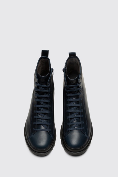 Design Brutus Blue Medium Lace Boot For Men Camper AU