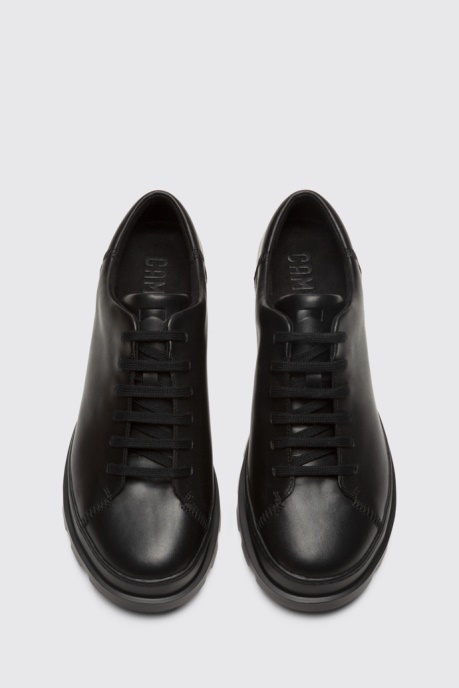 Camper AU Brutus Black Lace Up Shoe For Men New Arrivals