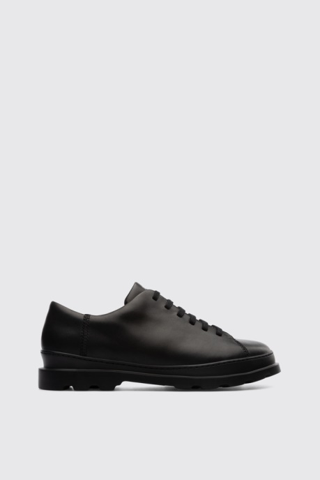 Camper AU Brutus Black Lace Up Shoe For Men New Arrivals