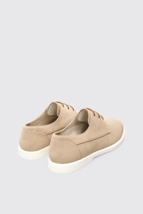 Camper AU Design Judd Beige Lace-Up Shoe For Men