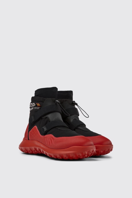 Camper AU X Sailgp Gore-Tex Black And Red Boots For Men