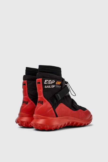 Camper AU X Sailgp Gore-Tex Black And Red Boots For Men