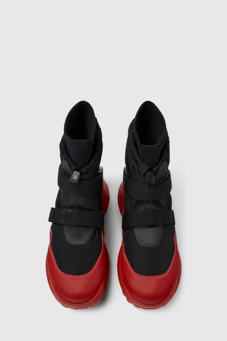 Camper AU X Sailgp Gore-Tex Black And Red Boots For Men