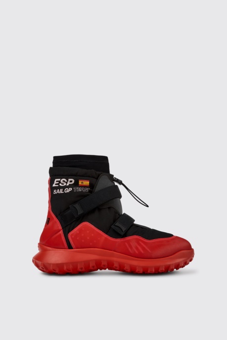Camper AU X Sailgp Gore-Tex Black And Red Boots For Men