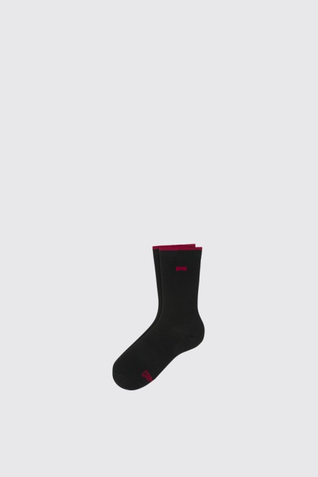 Camper AU Design Basic Socks Black Basic Socks