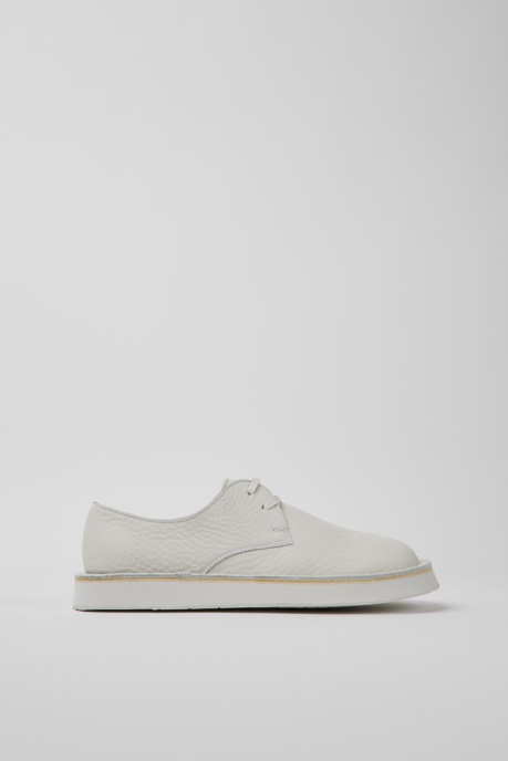 Camper AU Brothers Polze White Leather Shoes For Women New Arrivals