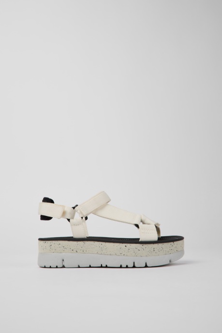 Camper AU Oruga Up White Sandal For Women New Arrivals