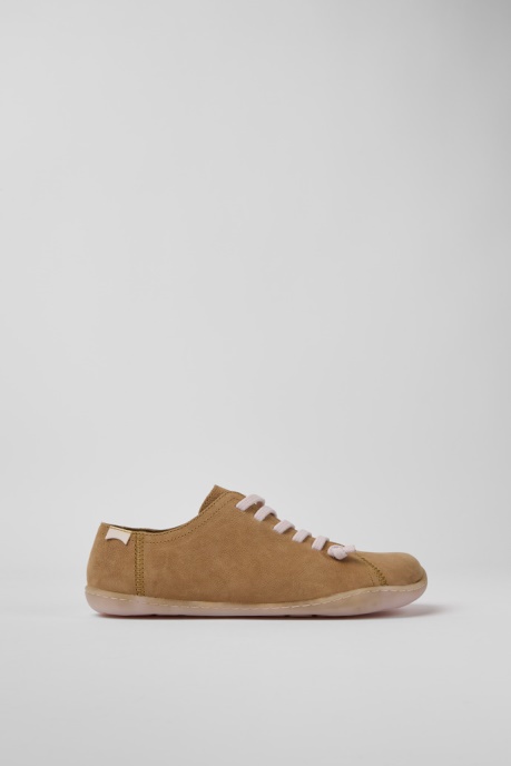 Exclusive Camper AU Peu Brown Leather Shoes For Women