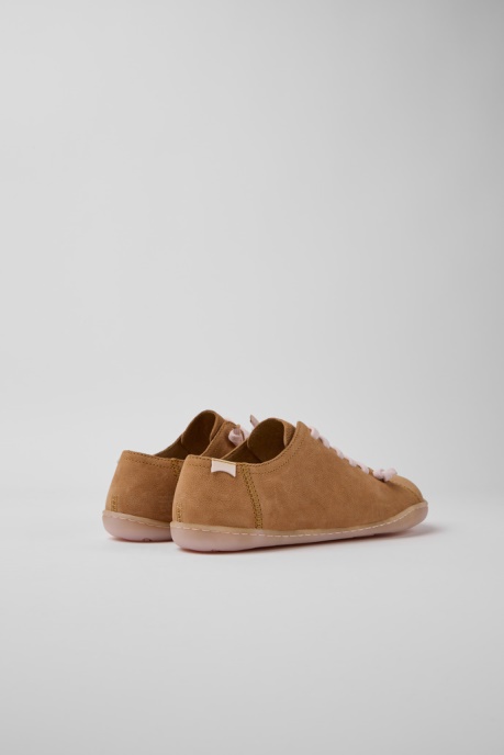 Exclusive Camper AU Peu Brown Leather Shoes For Women